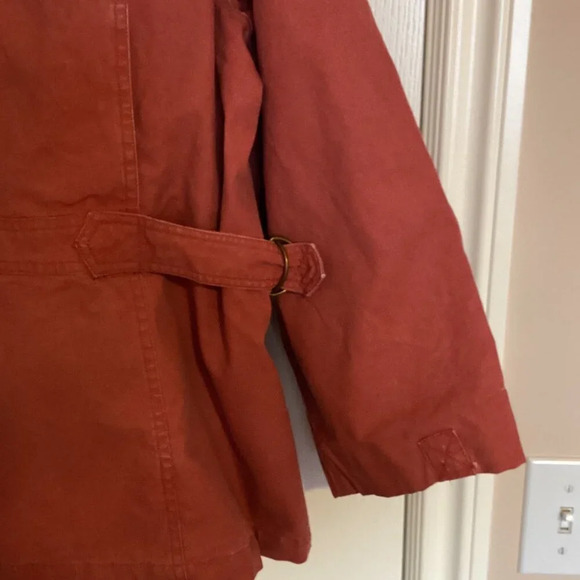 Windriver Classic Outerwear Women's Red Denim Jean Jacket Size XL Pockets - Picture 9 of 16